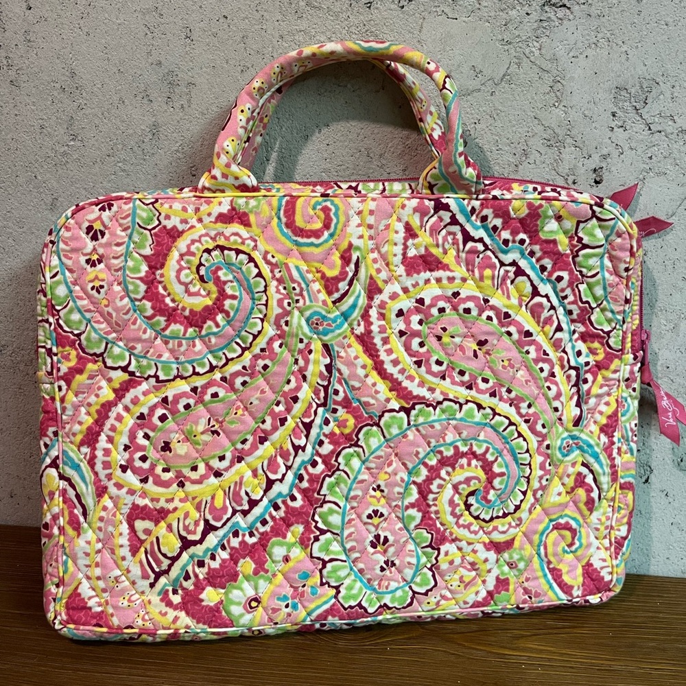 Vintage Vera Bradley - Capri Melon - Laptop Carrier